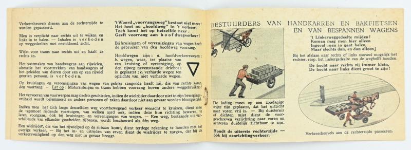 Dutch WW2 Traffic Rules Booklet 'Occupated Holland'