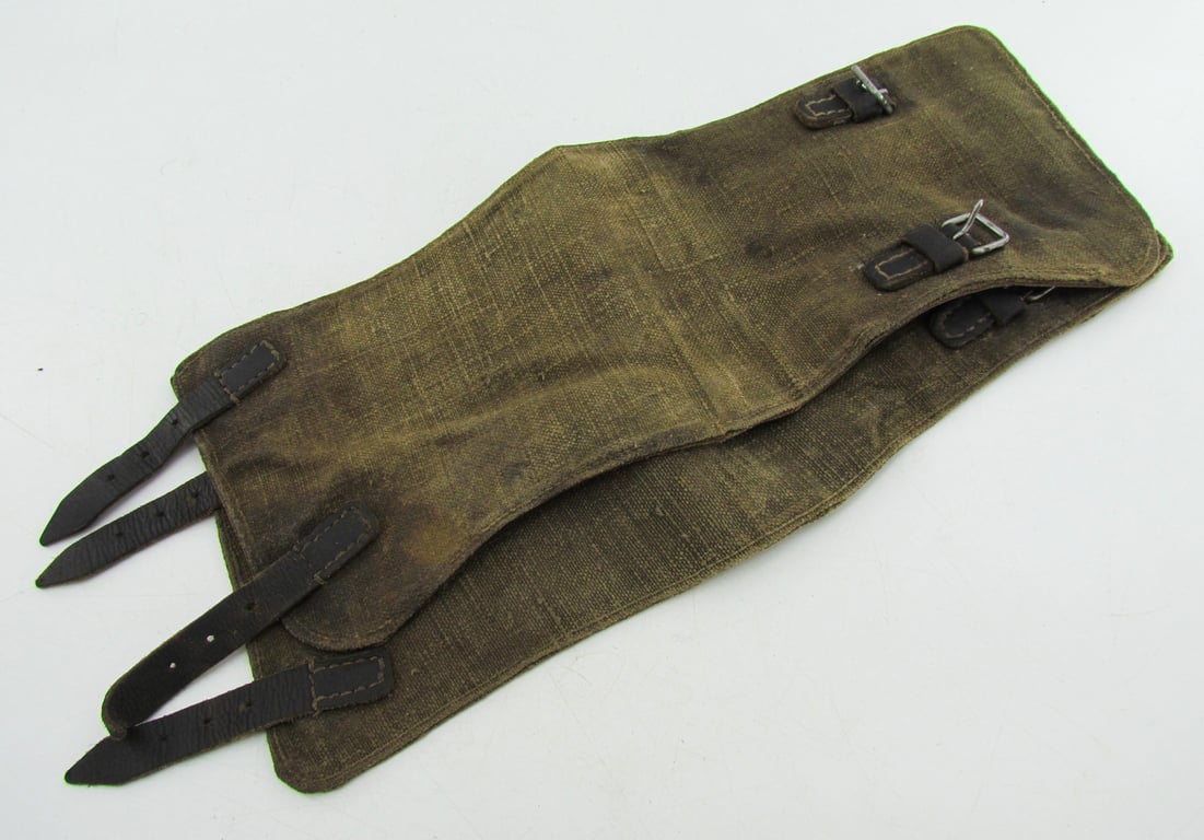 Pair of late war M37 pattern gaiters or Gamaschen