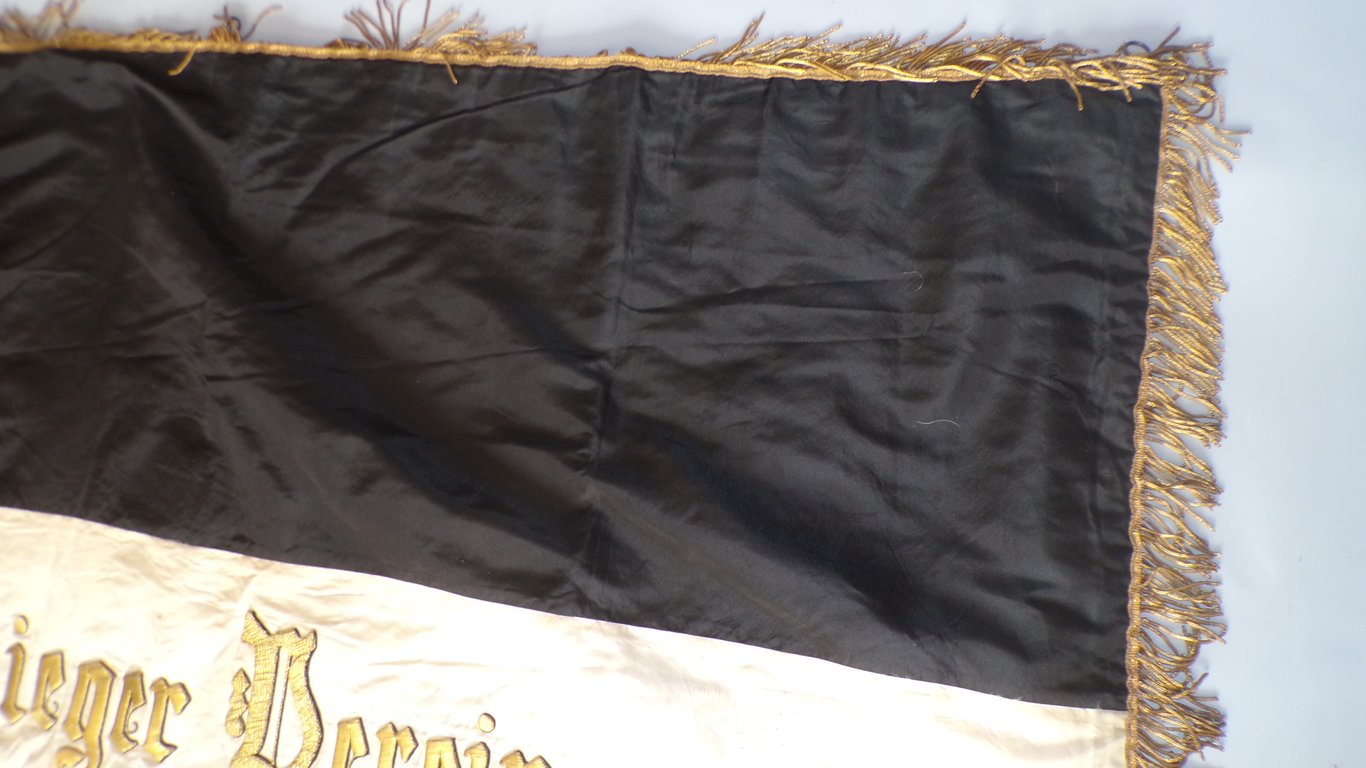 Imperial Prussian Silk Fahne Gold Bullion 1872