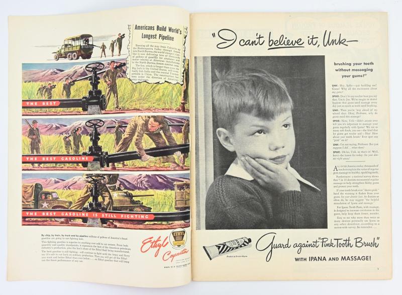 US WW2 Life Magazine '30 April 1945'