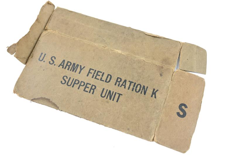 US WW2 Field Ration K Supper Unit Package