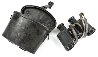 German WH Binocular 6x30 in Carrying Case