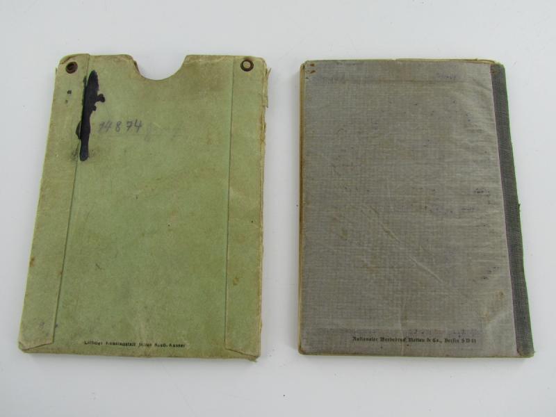 Pre-War Early Type Wehrpass With Cover