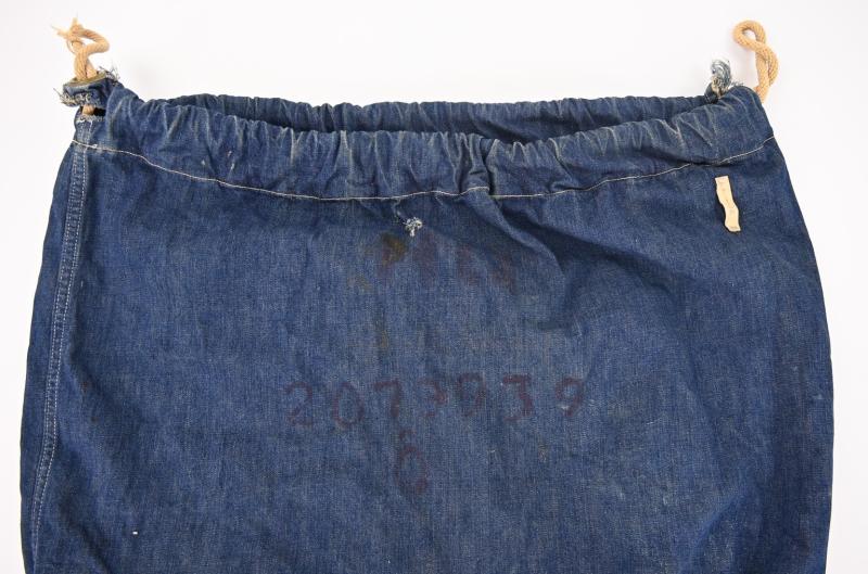 US WW2 Named Denim Kit-Bag