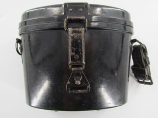 WH/SS 6×30 Dienstglas Case Black Bakelite