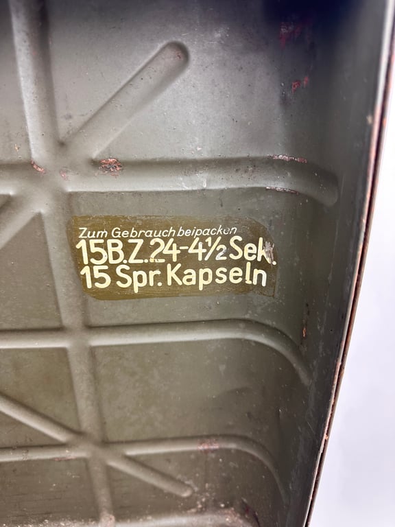 WW2 German Stick Grenade Box 1937