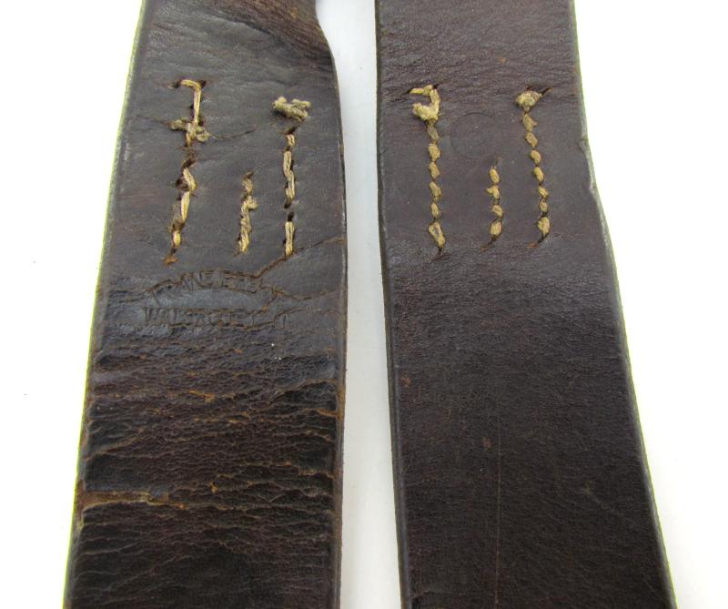 Wehrmacht leather Y-straps ‘Koppeltragegestell’