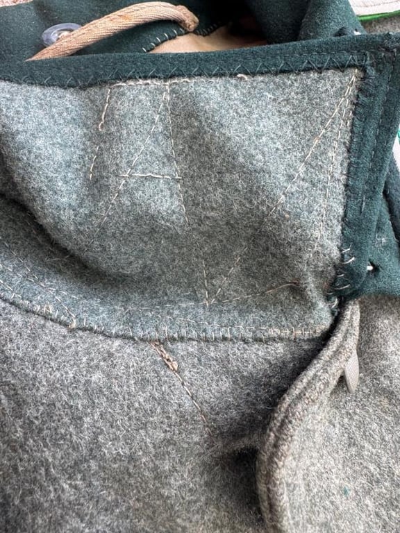 Wehrmacht ‘Gebirgsjäger’ officer M36 Feldbluse for Hauptmann