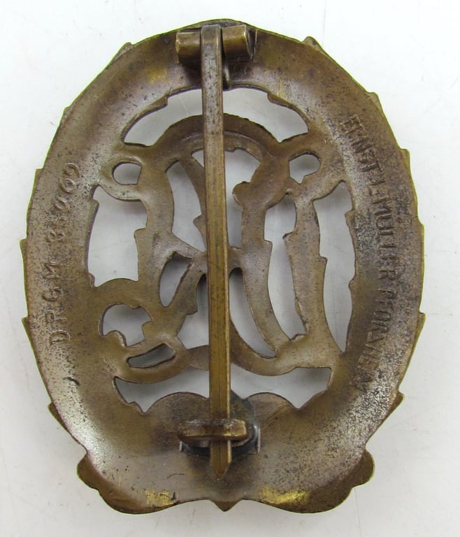 DRL Sports Badge in Bronze – Ernst Müller, Pforzheim