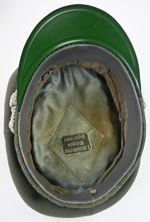 German WH Officer Pioneer Visor Cap