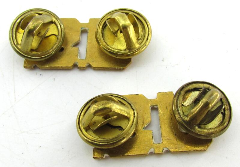 2x US Collar Pin U.S