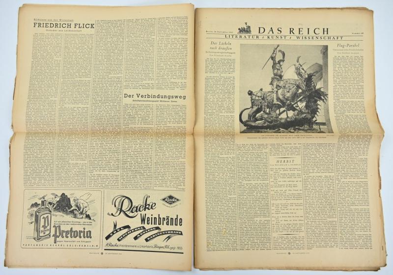 German Newspaper “Das Reich” September 1941