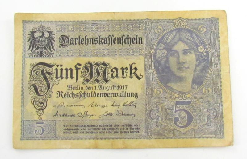 Deutsches Reich, 5 mark 1917