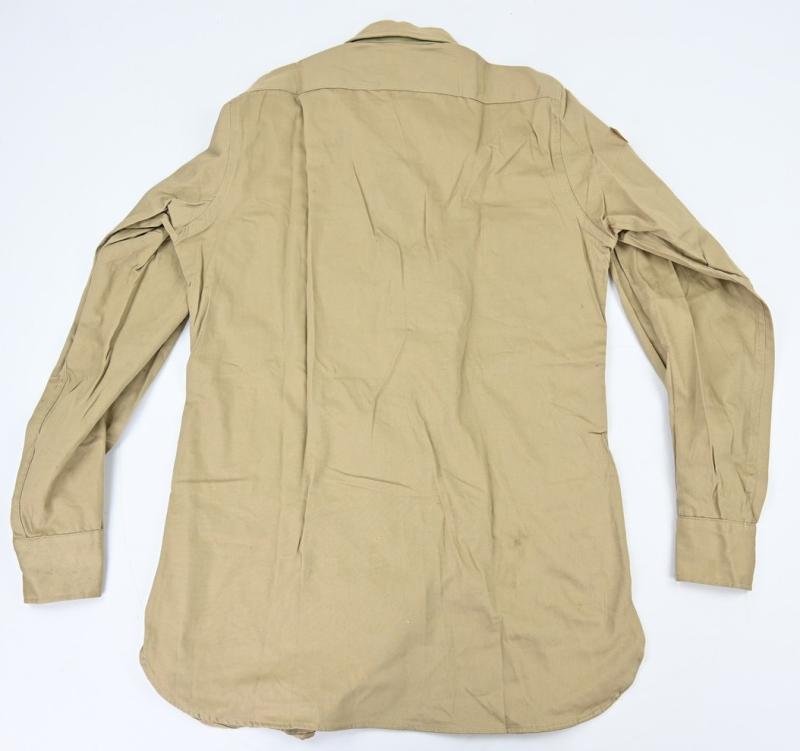 US WW2 Cotton Khaki Shirt