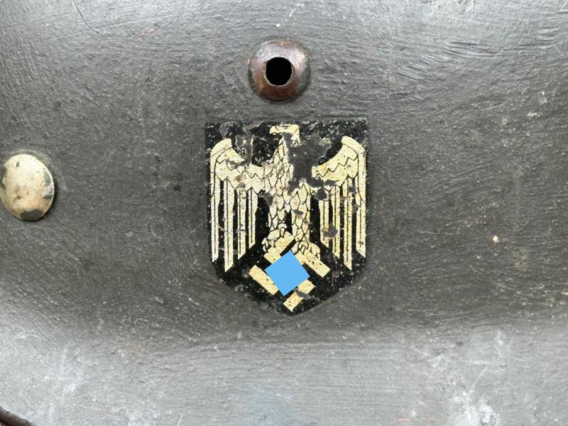 WH (HEER) M35 Re-issued Helmet