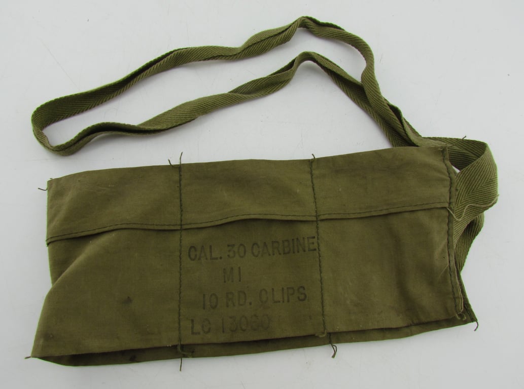 US WWII M1 Rifle Ammo Bandoleer .30 Cal