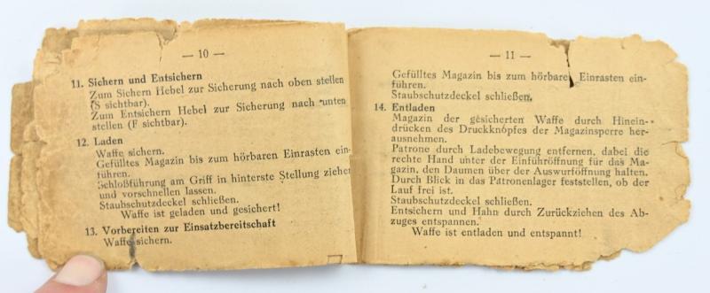 German WH MP44 Instruction Manual