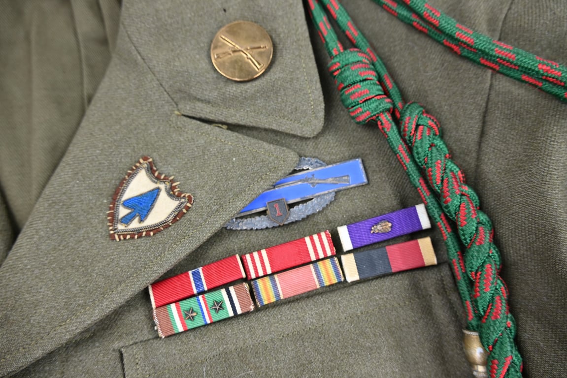US WW2 1st Infantry Division Ike Jacket