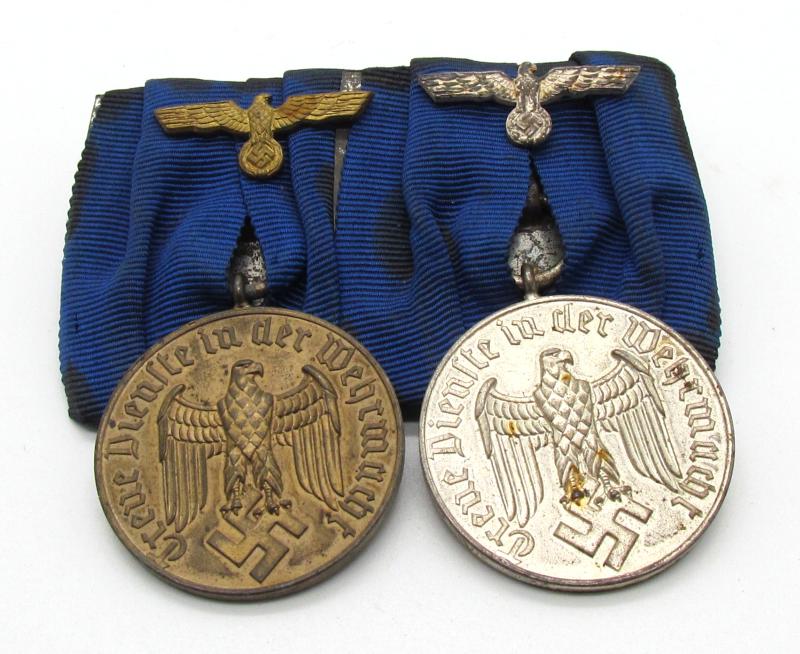 Wehrmacht. A Long Service Medal Bar