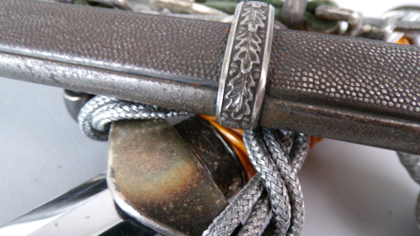 Army Officer dagger with hanger and portepee by WKC