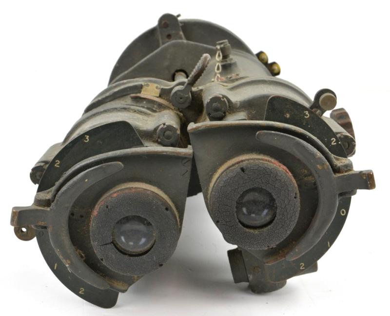 British WW2 7x50 Ross Binocular Gunsight