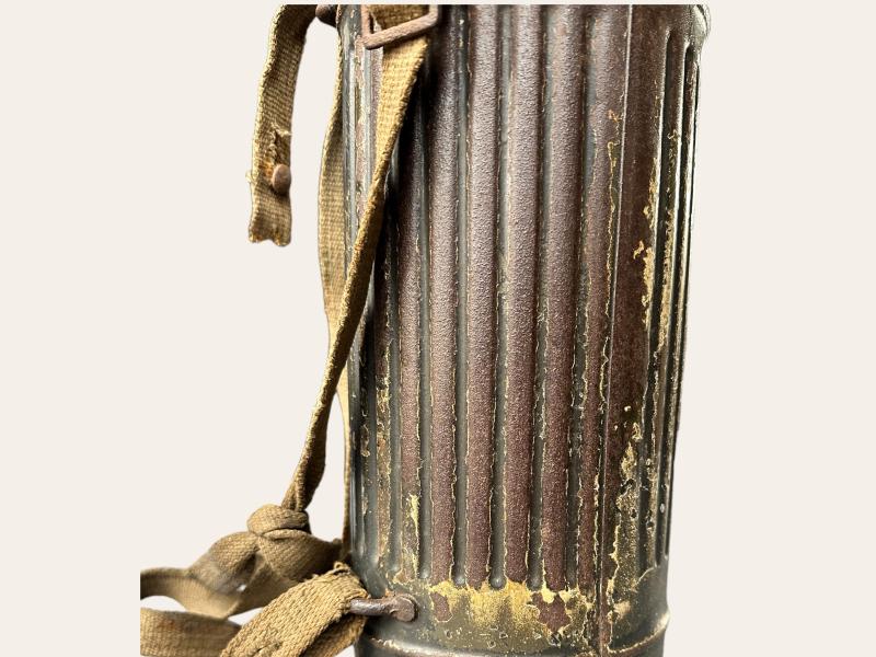 Camouflaged Gasmask Canister