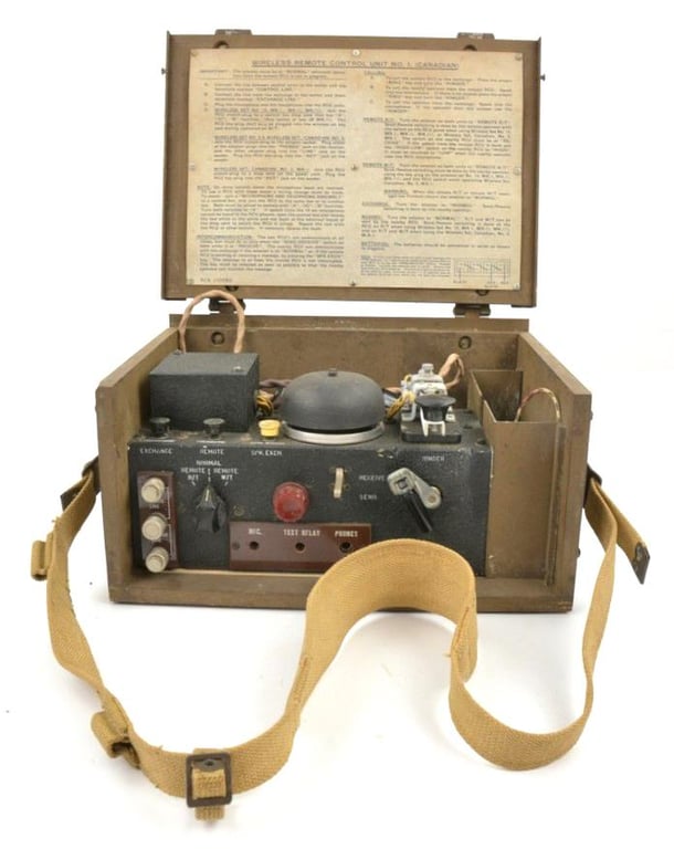 Canadian WW2 Wireless Remote Control Unit No.1