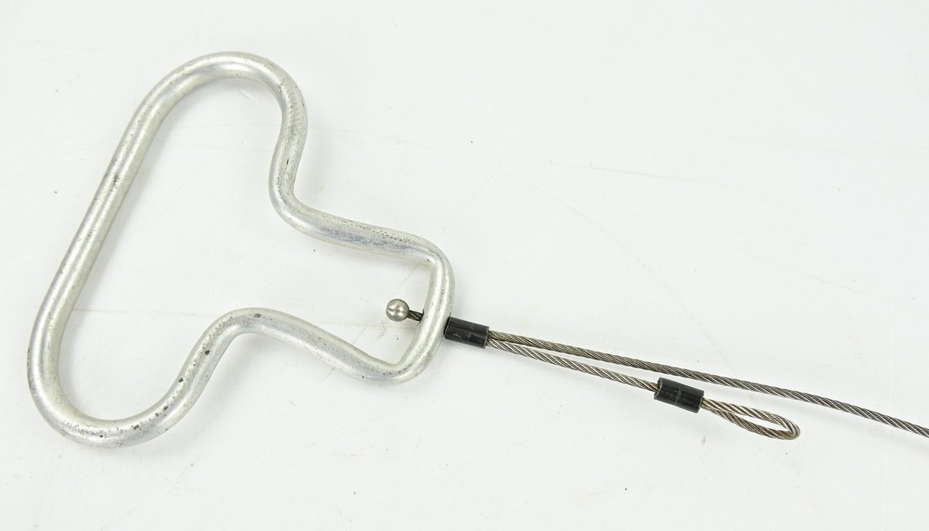 USAAF WW2 Seat Pack Parachute Harnass Pull Handle