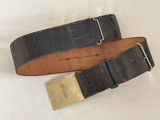 RARE BRITISH UNION OF FASCISTS BELT AND BUCKLE...