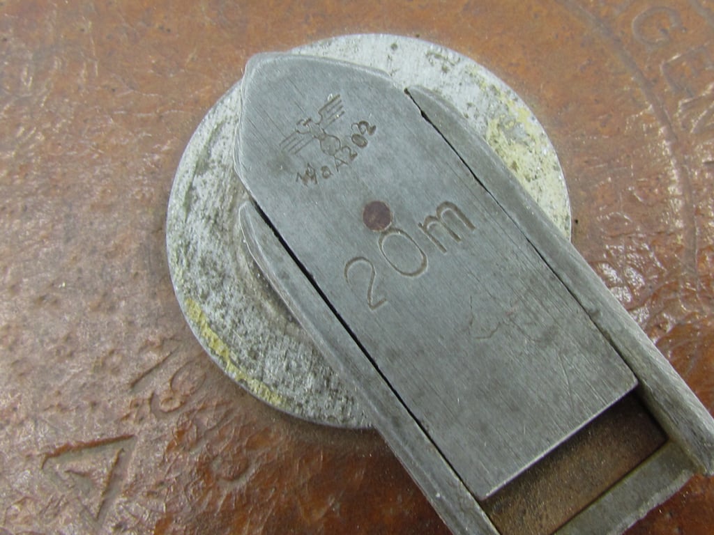 Wehrmacht 20m Measuring Tape – Dated 1943 – WaA Marked
