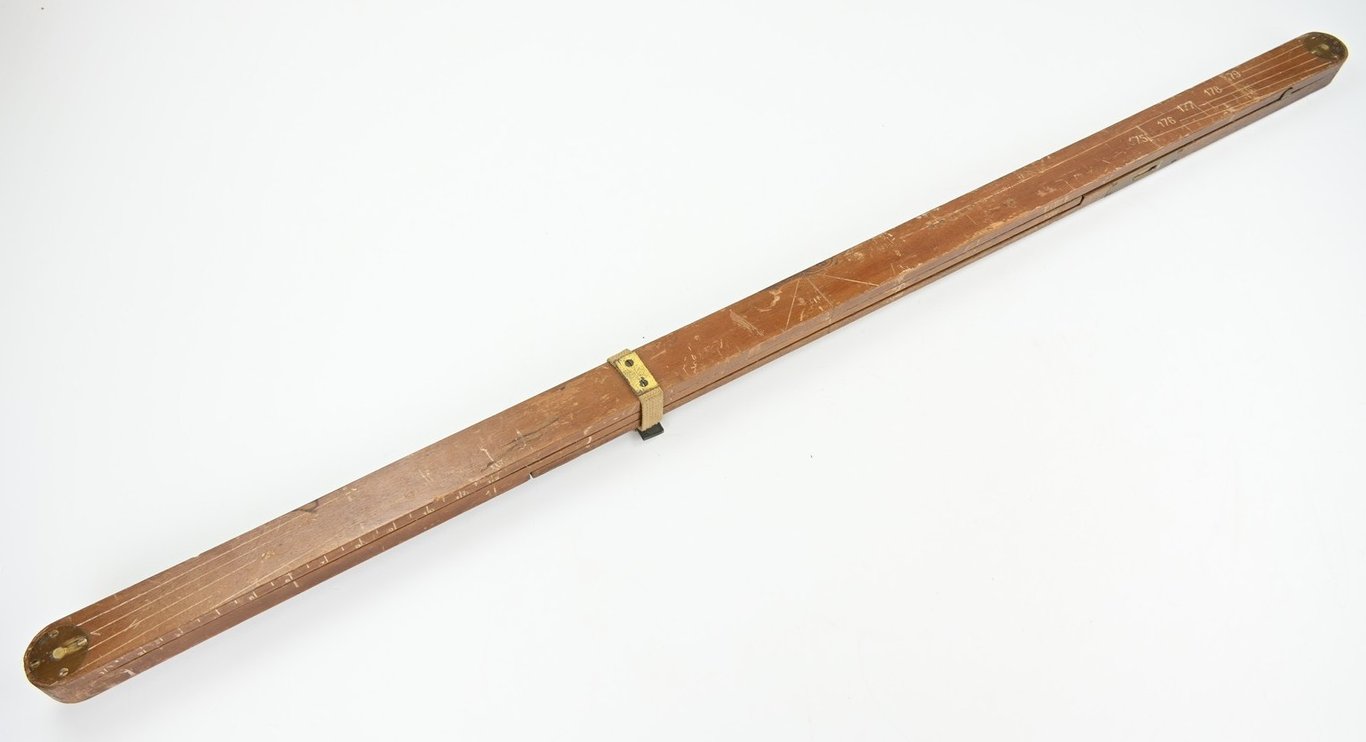 British WW2 Engineering Measurement stick