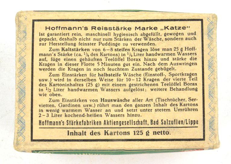 German Third Reich Era 'Hoffmann's Starke'