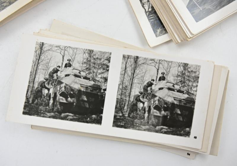German Third Reich '3-D Raumbild' Booklet Picture Set 'Kampf im Westen'