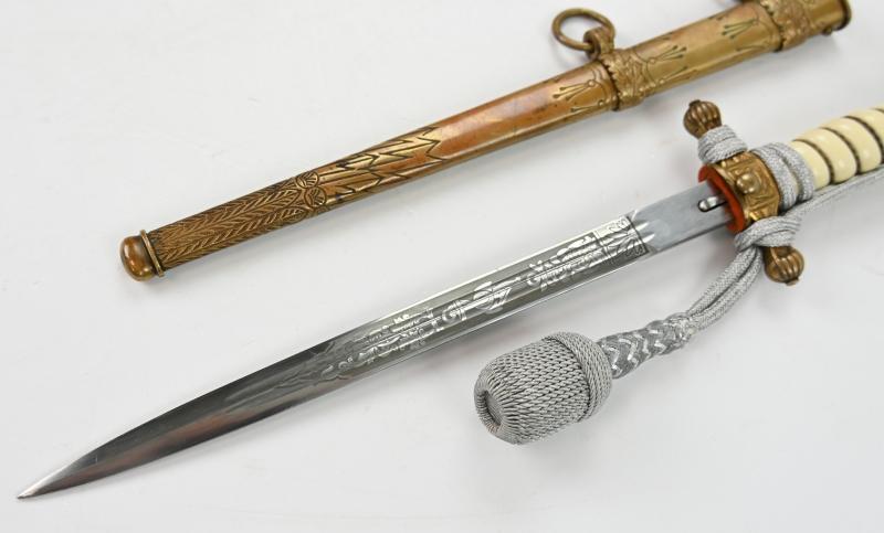 German KM Navy Officer Dagger 'WKC'