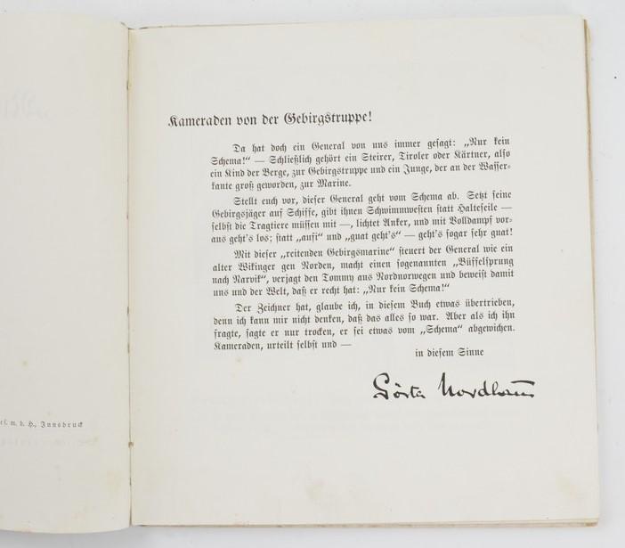 German Book: Nur kein Schema! Lachende Gebirgsjäger am Polarkreis