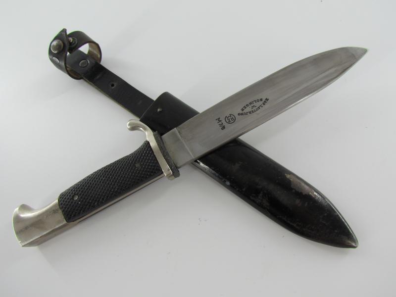 Hitler Youth knife / dagger With Motto Marked RZM M7/6