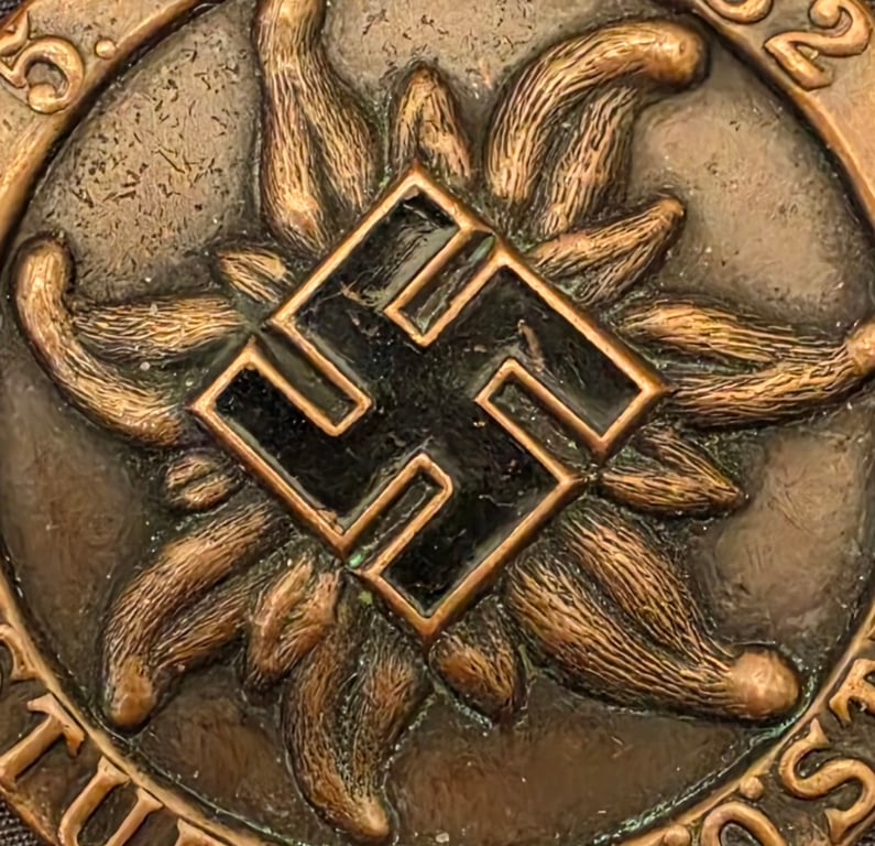 Extremely Rare Early Austrian   “Gausturmtag” Event Badge 1932