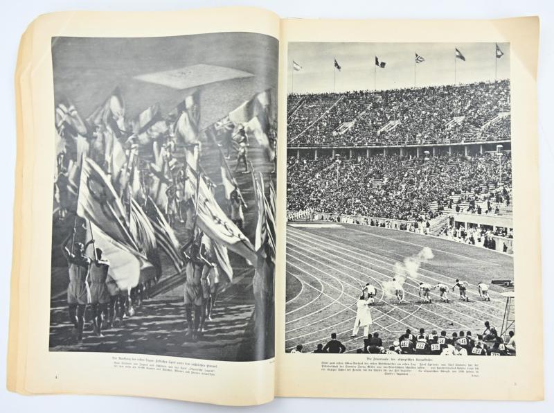German Third Reich Olympic Magazines 'Berliner Illustrierte Zeitung