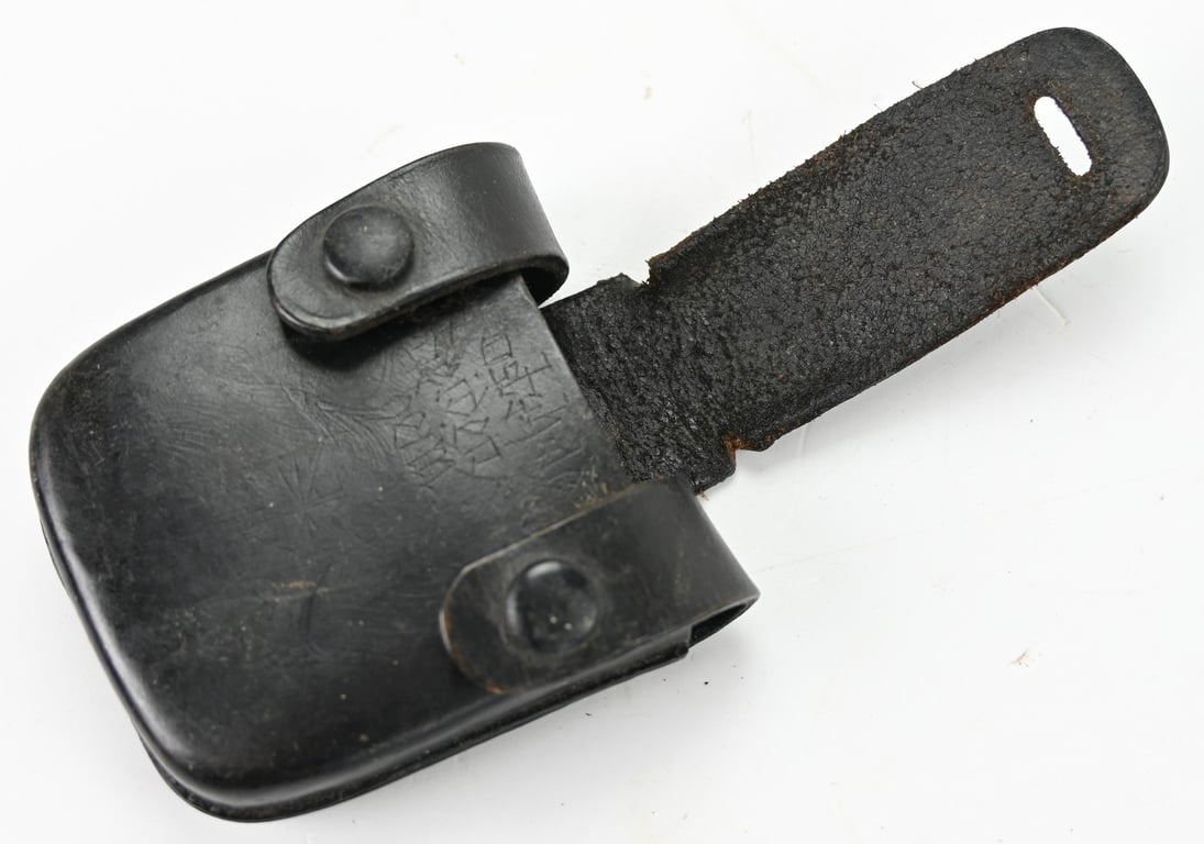 German WH Compass protective leather cover