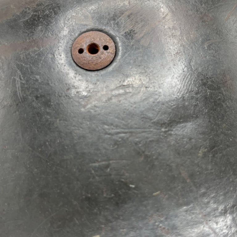 LW M38 ex-SD Paratrooper Helmet Shell with Bolts