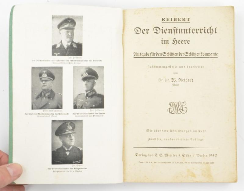 German WH Handbook "Reibert"
