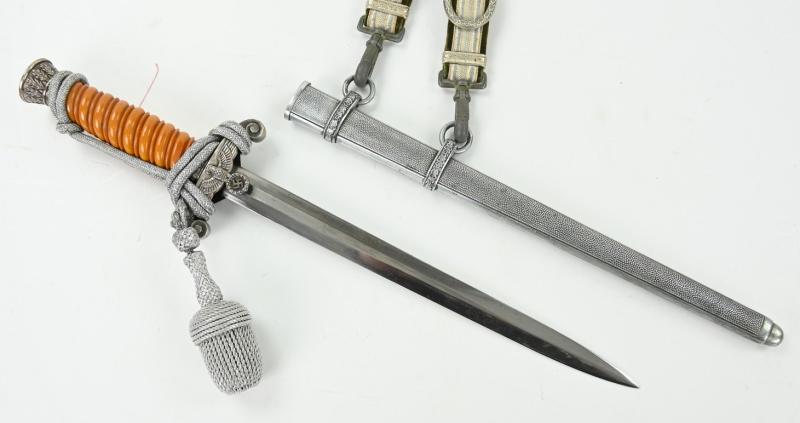 German WH Officer's Dagger with Hanger 'Carl Eickhorn'