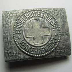 Never before seen, TR-period aluminium-based and youth-related belt-buckle...