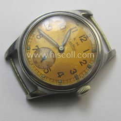 WH (Kriegsmarine) WWII-period wrist-watch (or: 'Dienstuhr') of the...