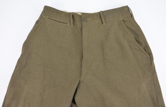 US WW2 Field Wool Serge Trousers