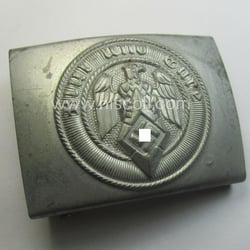 HJ (ie. 'Hitlerjugend') zinc- (ie. 'Feinzink'-) based belt-buckle...