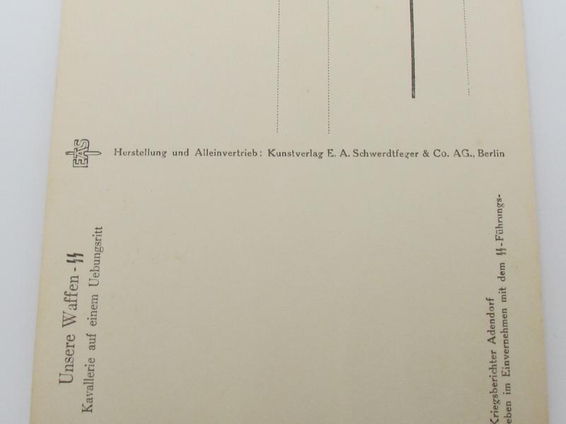 Postcard : Unsere Waffen-SS