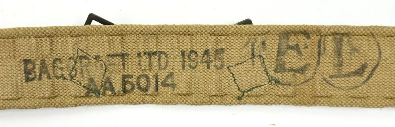 British WW2 P37 Economy Belt