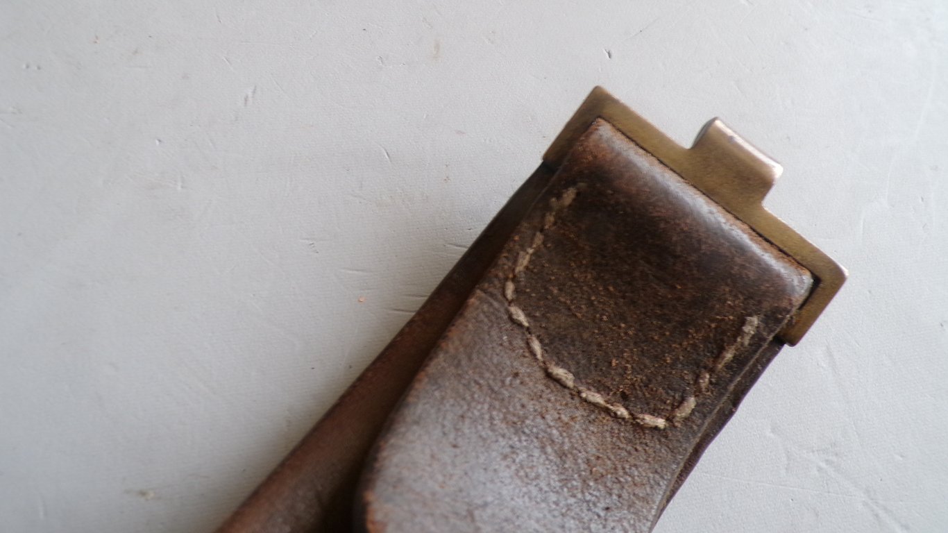 Imperial WWI Brass buckle and belt