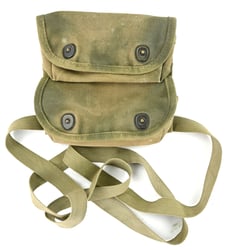 US WW2 Camouflaged Grenade Pouch